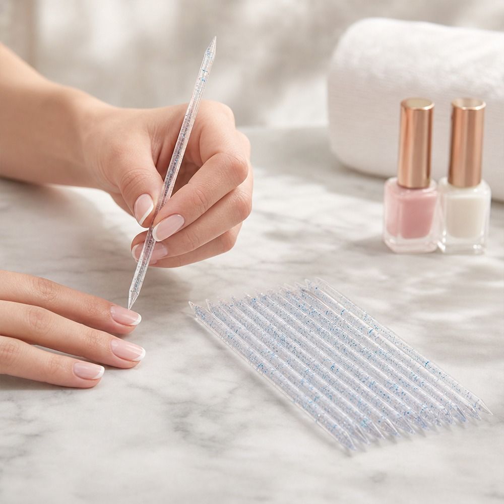Nail Art Orange - عبوة تحتوي على 100 قطعة من