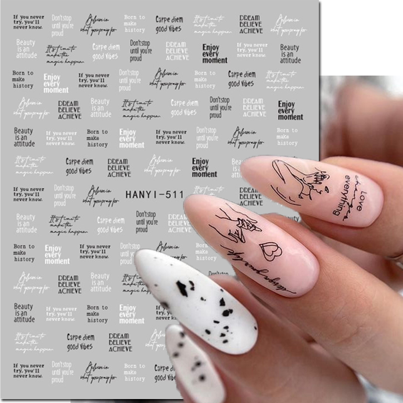 Nail Art Valentines Day - ثلاثية الأبعاد مسمار ملصقات فنية عيد