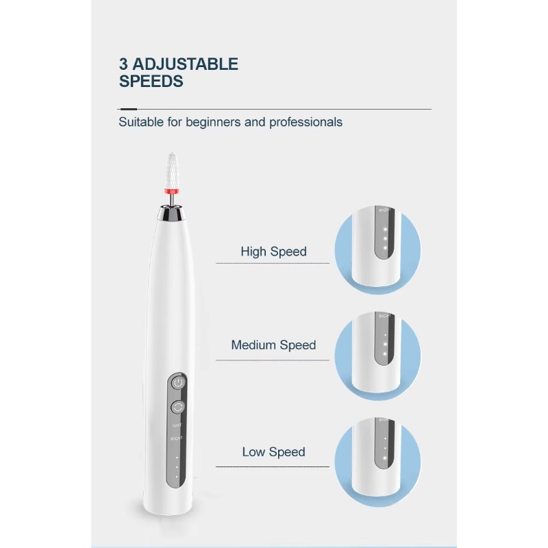 جهاز تجميل منزلي قابل لإعادة ا - مراجعة Nail Drill Machine وسعره