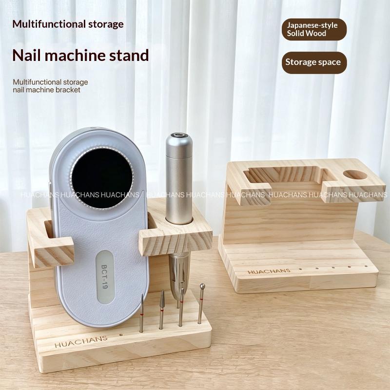 حامل محمول خشبي لرؤوس أداة حفر - مراجعة Nail Drill Machine وسعره